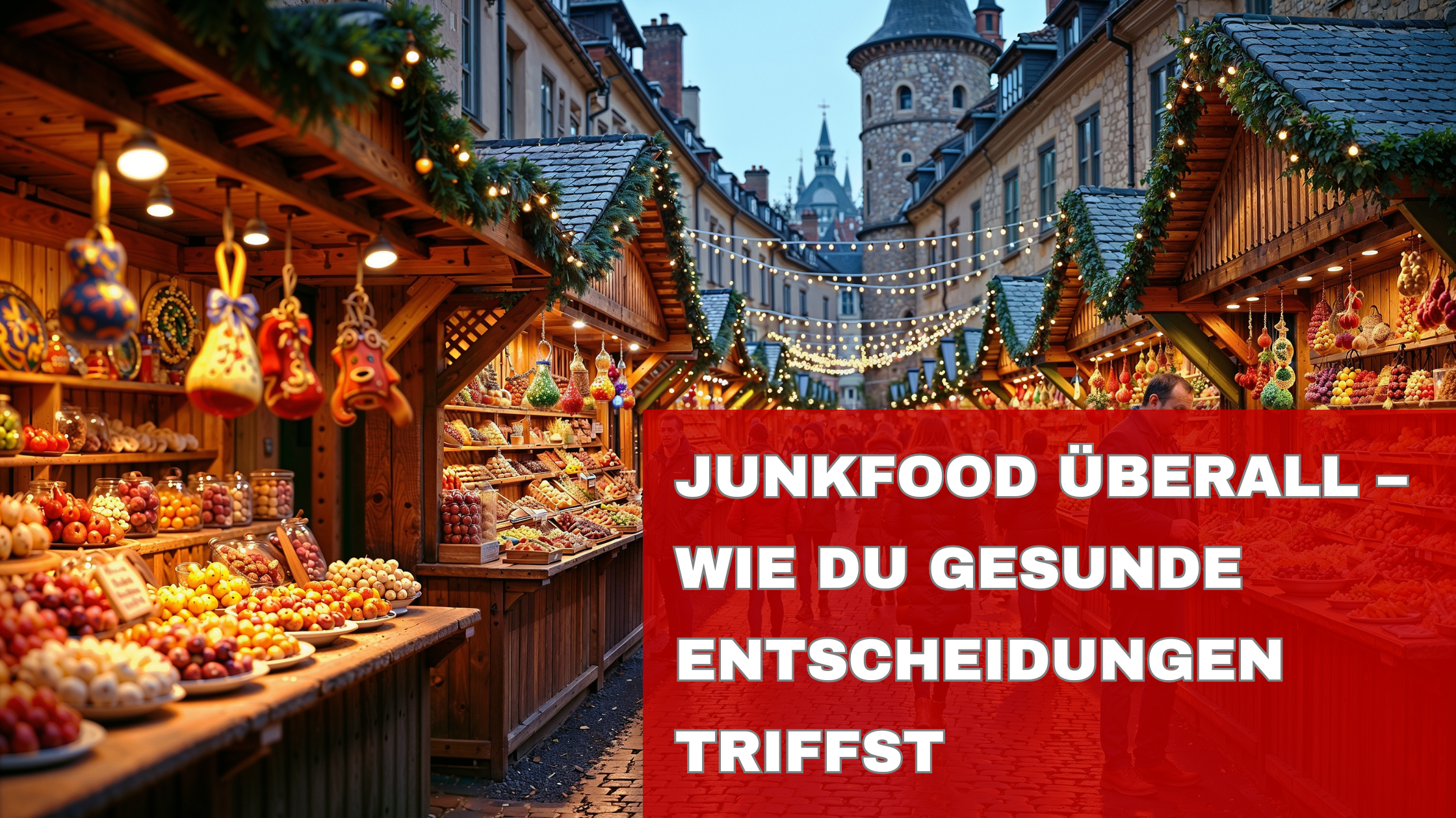 Junkfood überall – wie du gesunde Entscheidungen triffst 🍟➡️🥗