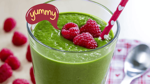 🍍 Ananas-Himbeer-Smoothie mit Spinat – Der perfekte Energie-Boost für Radfahrer und Läufer 🚴♂️