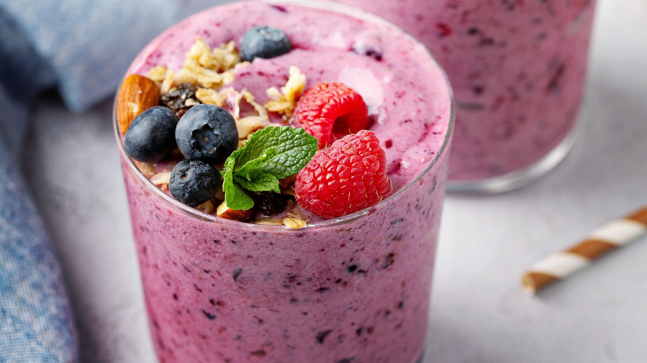 Glykogen-Refill Beeren-Smoothie 🍓🔥