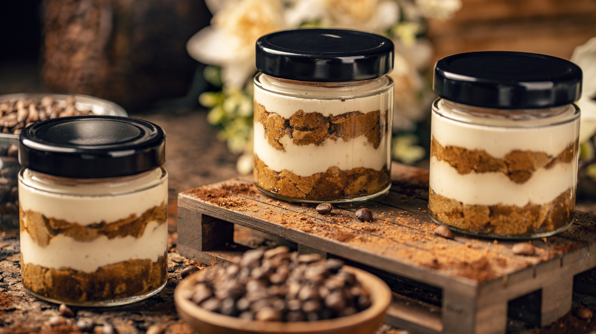 Herbstliches Kürbis-Protein-Tiramisu im Glas