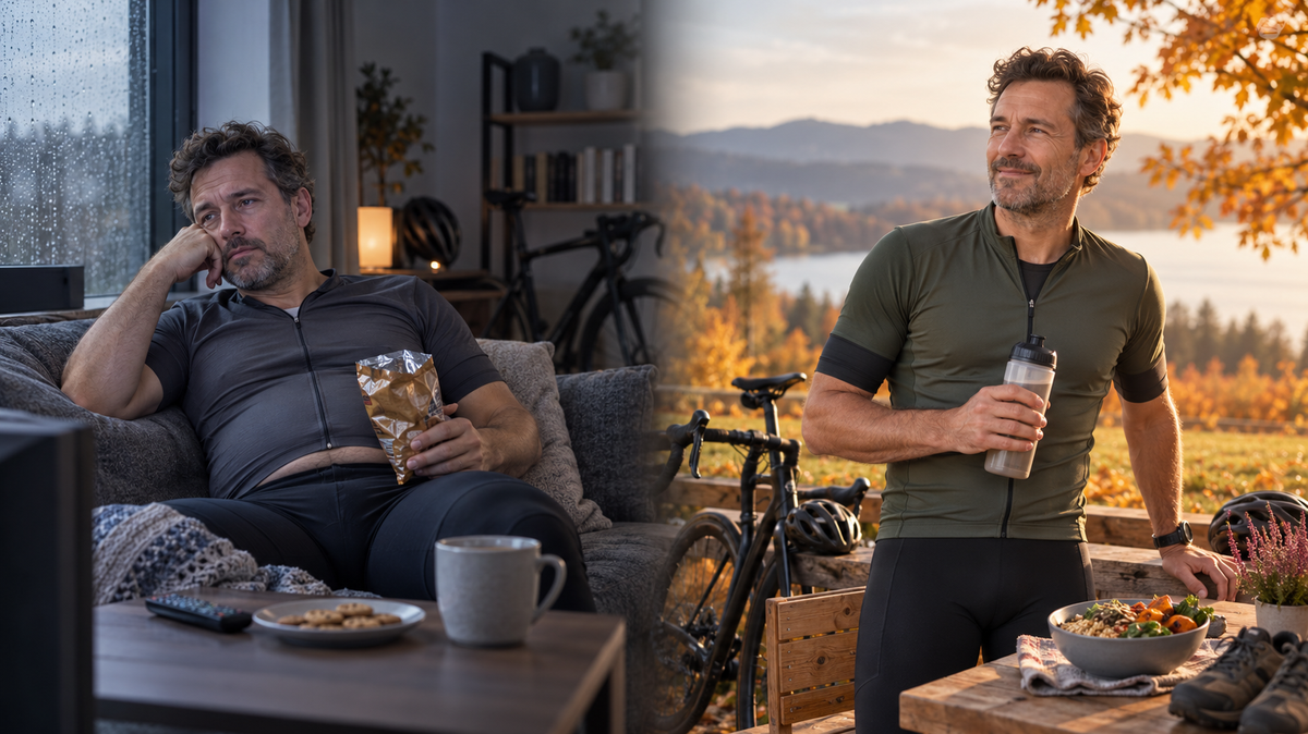 Fett und träge durch den Herbst? So verhinderst du die Gewichtszunahme nach der Saison 🍂🚴