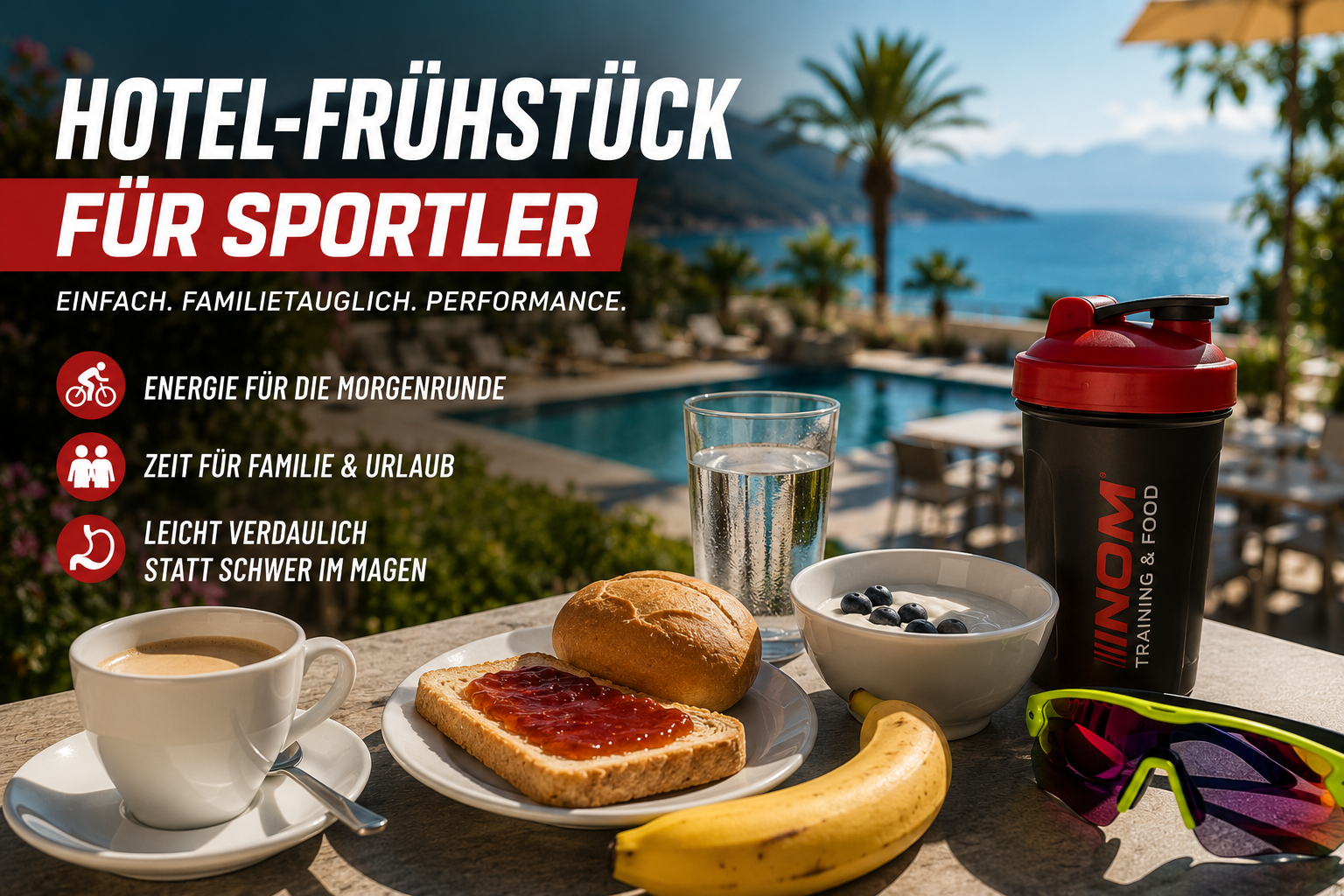 Hotel-Frühstück für Radfahrer: So rettest du Form und Haussegen im Familienurlaub