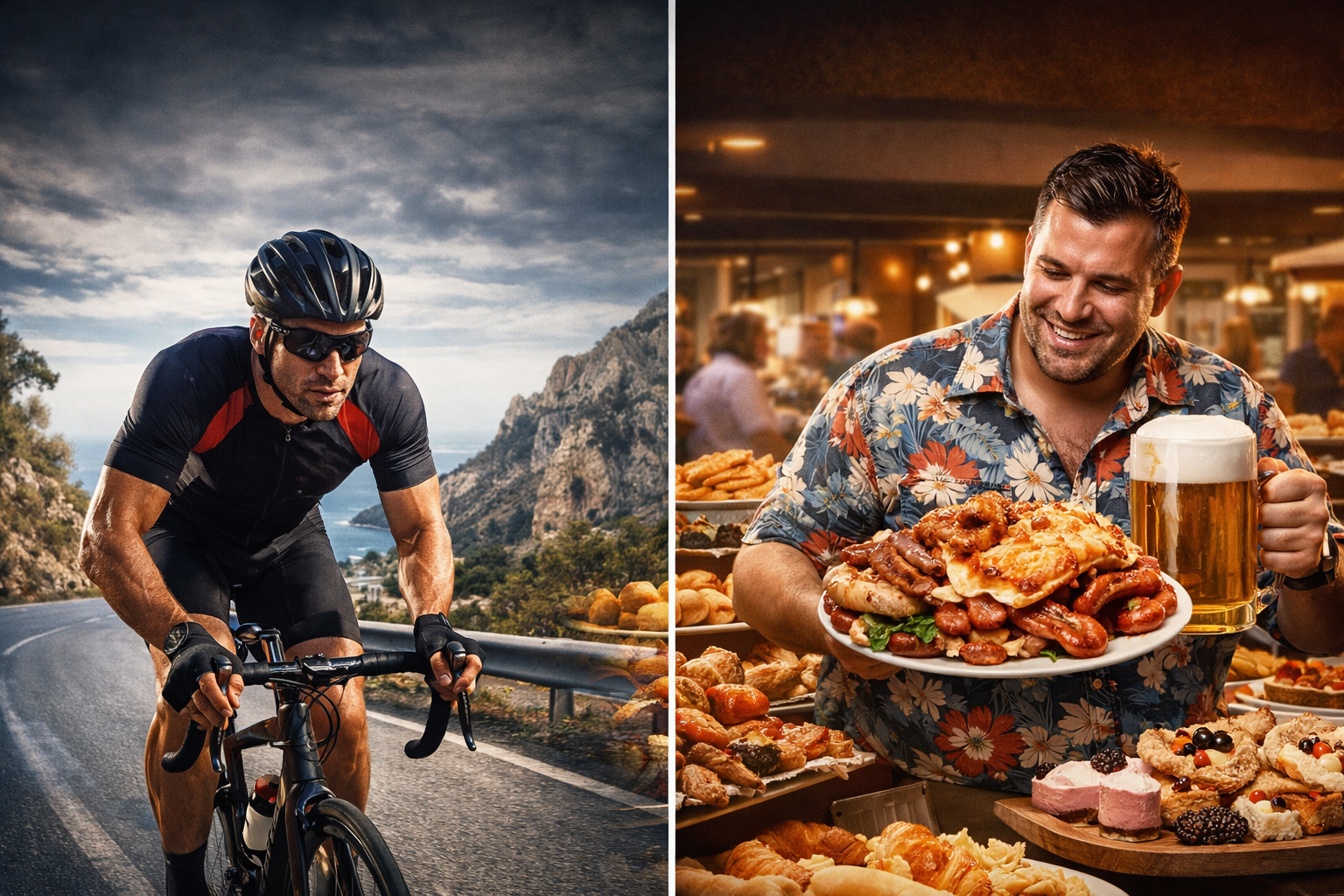 🏁 Trainingslager-Falle: Warum du trainierst wie ein Profi, aber isst wie ein Touri