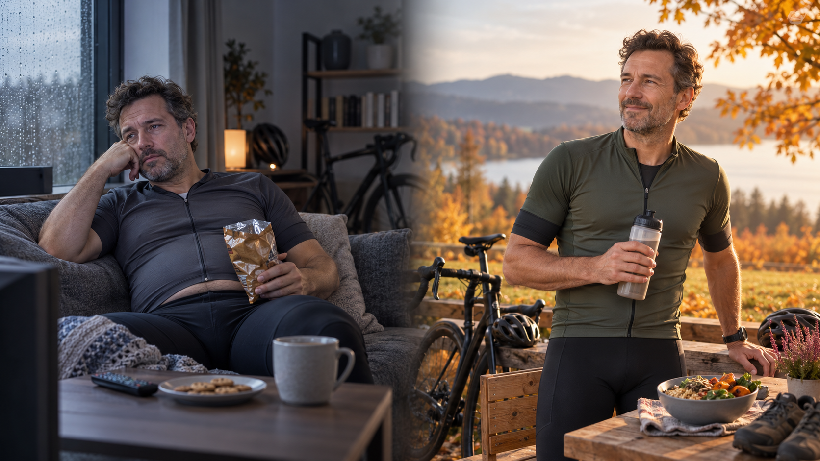 Fett und träge durch den Herbst? So verhinderst du die Gewichtszunahme nach der Saison 🍂🚴