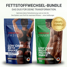 Fettstoffwechsel-Bundle NOM BASIC und DINNER Protein Shakes für Radfahrer von Mathias Nothegger